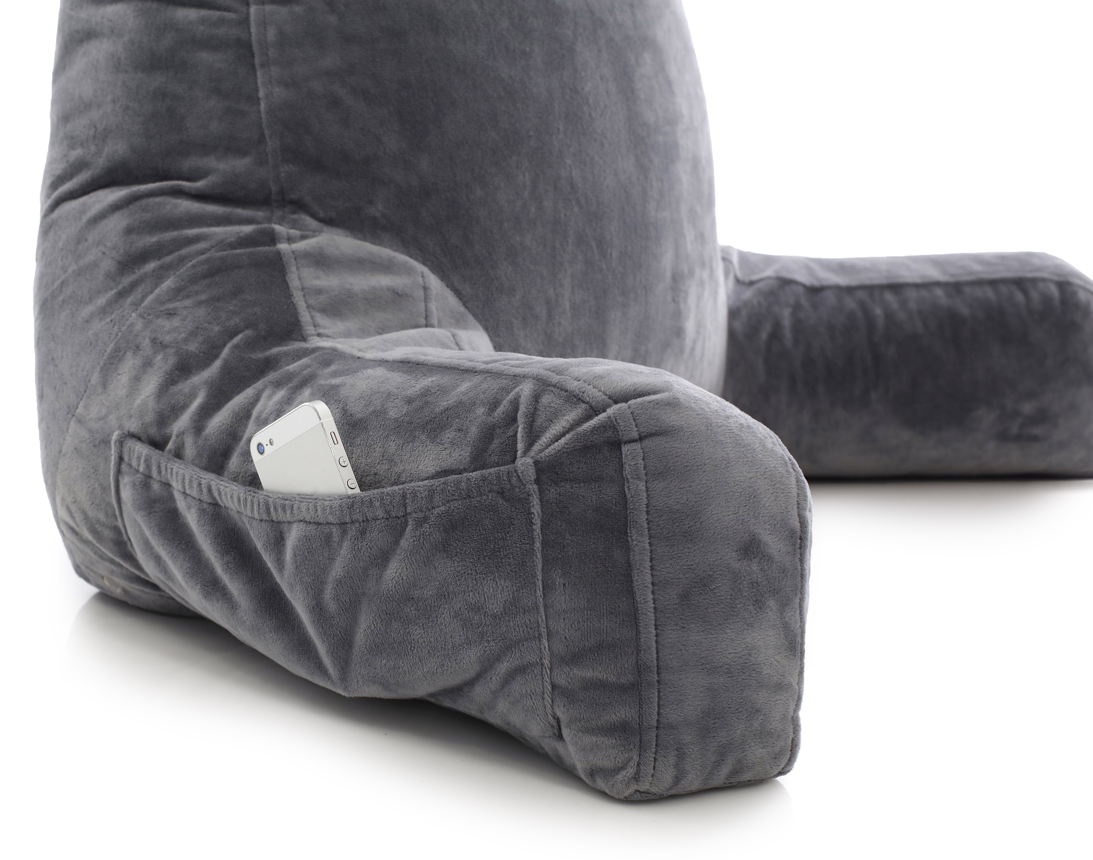 backrest pillow with arms