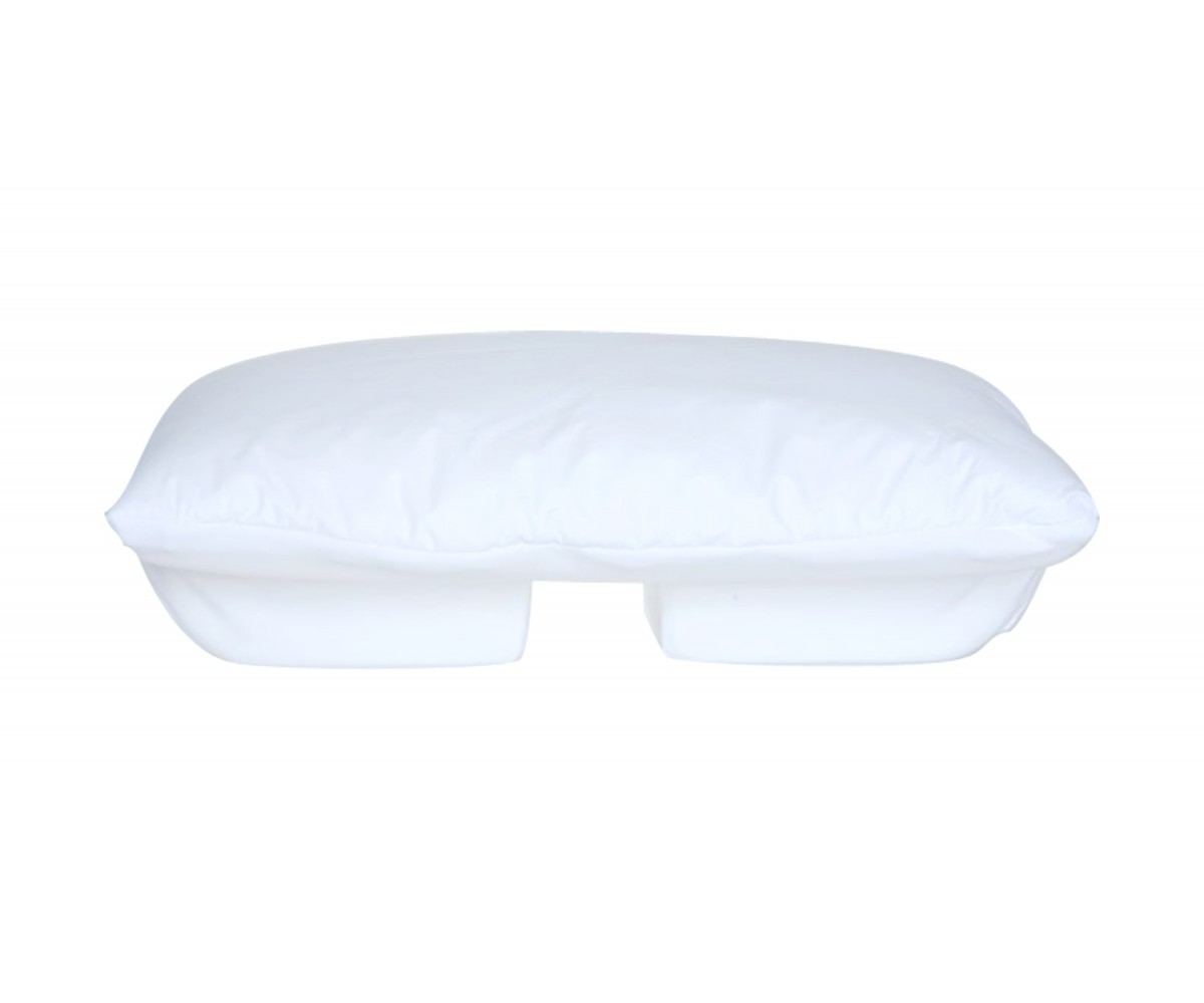 Better Sleep Pillow - Cream Velour Cover -- Tempur Neck  Pillow -- Contour Pillow -- Contour Case -- Beautiful and Comfy Neck Pillow  Cover will ensure a luxurious night's rest