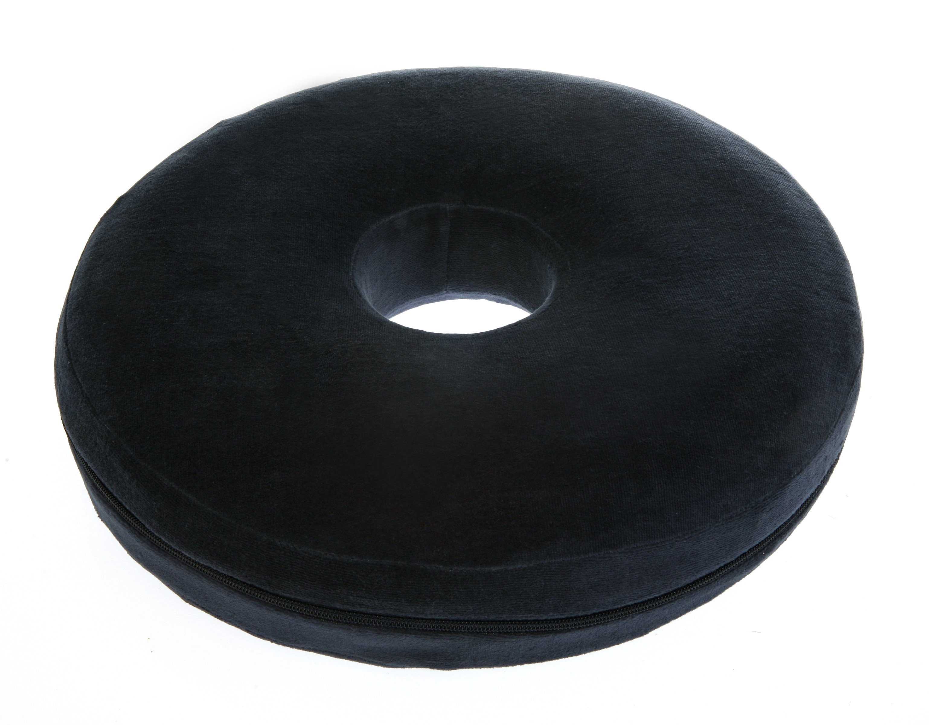 Orthopedic Donut Seat Cushion Memory Foam Cushion – Tailbone & Coccyx  Memory Foam Pillow - Pain Relief & Relieves Tailbone Pressure - Dark Blue 