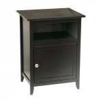 Winsome Wood 20115 End Table/Night Stand - 20115 ,Black