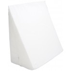 White Cover For 22.5 X 22.5 X 10 Bed Wedge - L 22.5" x H 10" x W 22.5"