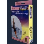 Closed Toe Thigh Stockings Beige Large 20-30 mmHg