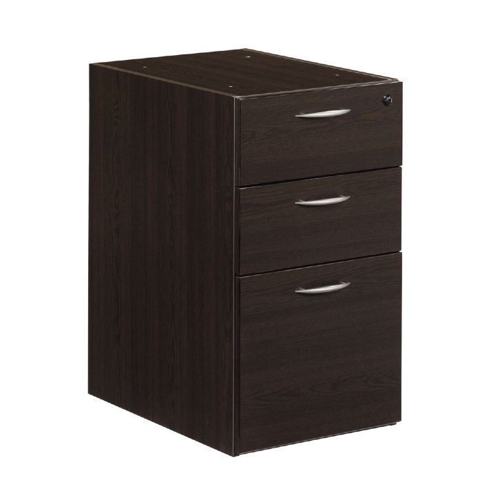 DeluxeComfort.com Napa Box/Box/File Desk Pedestal